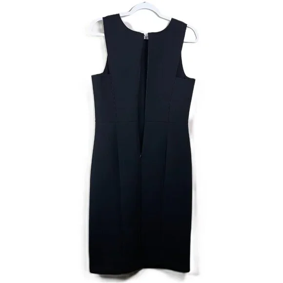 Vintage Armani Collezioni Black Dress Sleeveless 6 Classic Office Date Night